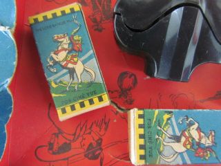 Vintage 1946 Acme The Lone Ranger Rides Again movies & viewer in orig box 3