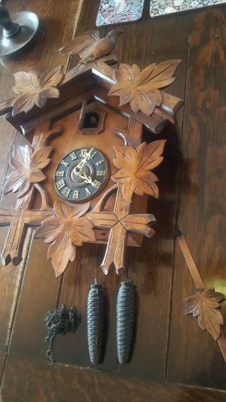 German 1930s Blackforest Cuckoo Clock.