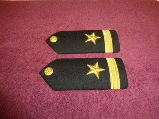 U.  S.  Navy Ensign Shoulder Boards,  Vietnam Era,