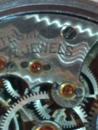 1901 Hampden 18s model 17 jewel pocket watch parts only its an antique 6