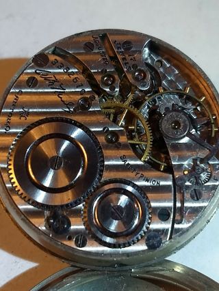 1901 Hampden 18s model 17 jewel pocket watch parts only its an antique 8