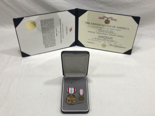 Defense Meritorious Service Medal With Certificate “good Condition”