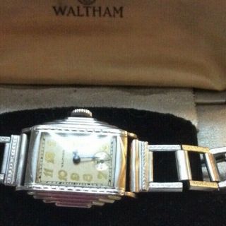 Vintage Waltham 17 Jewels,  Art Deco Man’s Watch
