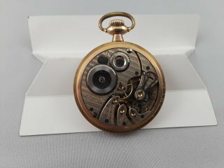 South Bend 21 Jewel Railroad Pocket Watch Movement 227 Parts Only Not Running 4