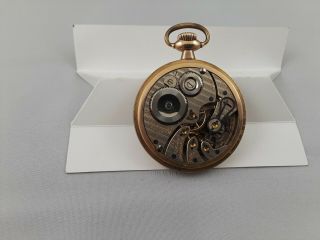 South Bend 21 Jewel Railroad Pocket Watch Movement 227 Parts Only Not Running 5