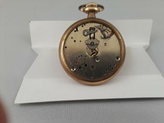 South Bend 21 Jewel Railroad Pocket Watch Movement 227 Parts Only Not Running 8