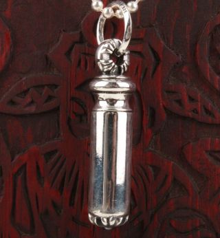 Preciou Pure 925 Silver Pendant Stylish Ladies Limited Edition Decor Hip Hop Old