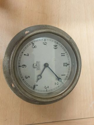 Car/datch Board Clock By Smiths For Spares C1940/50s