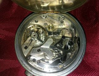 Vintage C.  L.  Guinand Split Second Chronograph Hundred Second Timer Swiss 4