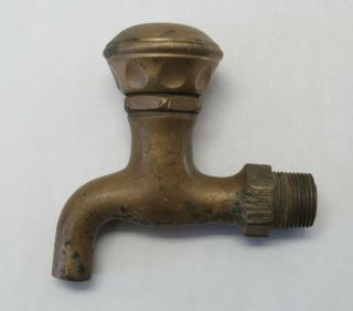 Vintage Solid Brass Faucet The Haydenville Co Unusual Handle A