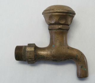 Vintage Solid Brass Faucet The Haydenville Co Unusual Handle a 2