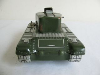 Frankonia Japan Tin Litho Thunderbolt Friction Cap Firing US Army Tank VG 4