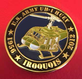 Us Army Uh - 1 Huey Commemorative Coin