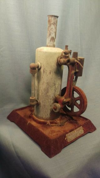 Great Northern Mfg.  Quality Brand Vertical Electric Toy Steam Engine Steampunk