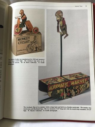 Greenberg ' s Guide to Marx Toys Vol 1 Pinsky Litho Tin Wind - Up Disney JoyLine 5