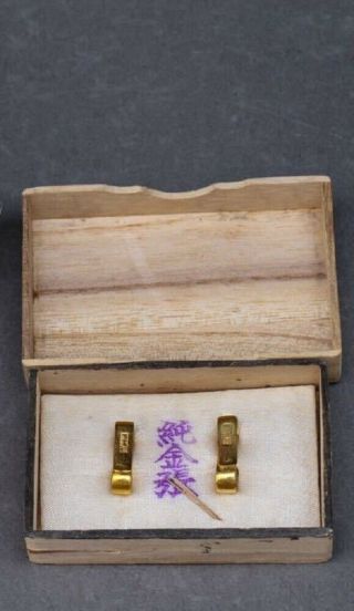 Gold Filled Clip.  Japanese Antique