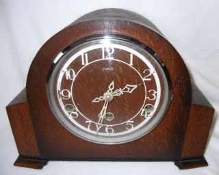 Enfield Striking Mantle Clock Spares Or Repairs