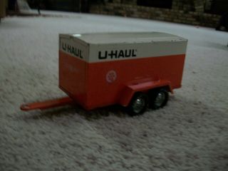 Nylint Made.  Double Axel Uhaul Trailer Rare 1960s Or 70s.  Cool Toy