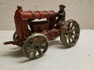 Vintage Cast Iron Farm Tractor Fordson ?