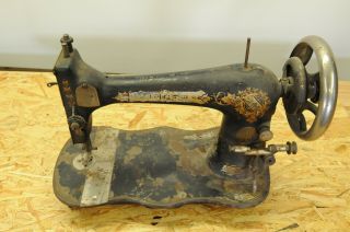 Singer Sewing Machine Head Fiddle Base