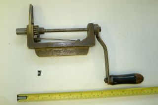 B) Large Antique/vintage Clock Mainspring Winder Watchmakers Tools