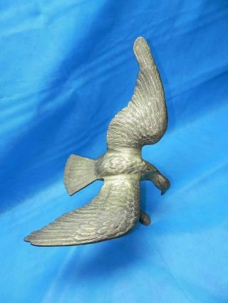 VINTAGE HUGE Brass Bronze EAGLE - FALCON Figurine Sculpture Statue 24 Inches 4
