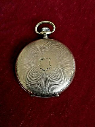 Vintage Pedre 17 Jewel Incabloc Gold Pocket Watch