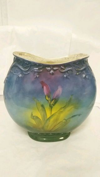 Antique Art Nouveau Royal Bonn Medium Porcelain Vase
