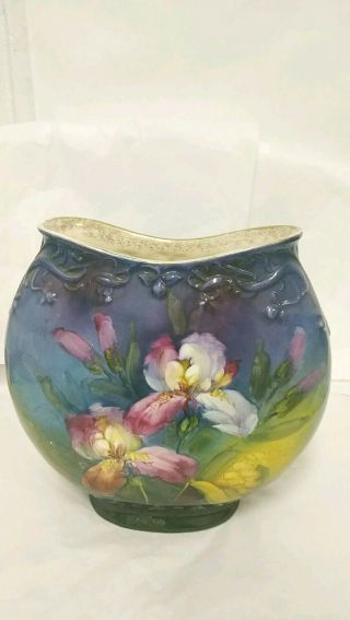 Antique Art Nouveau Royal Bonn Medium Porcelain Vase 2
