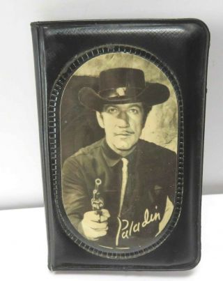 Western Paladin Have Gun Will Travel Calling Card Case