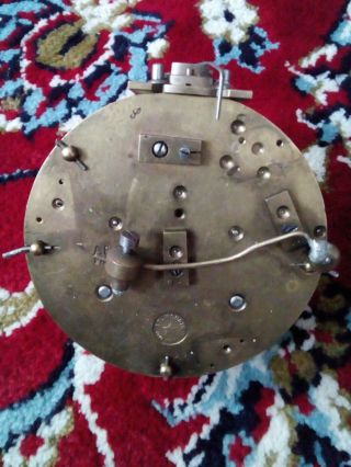 Antique A D Mougin Striking Clock Movement For Spares
