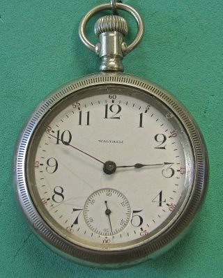 18 Size17 Jewel Waltham Model 1883 Pendent Wind And Set Watch