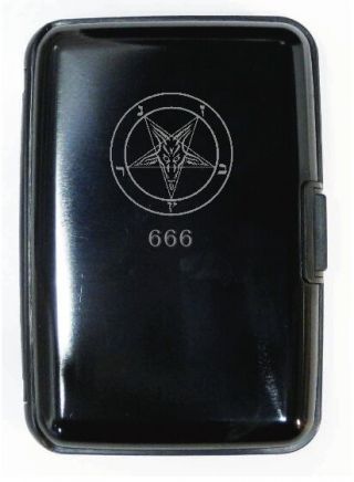 Secret Occult Society Satanic Zodiac Baphomet Illuminati 666 NWO Pin Officer Set 3