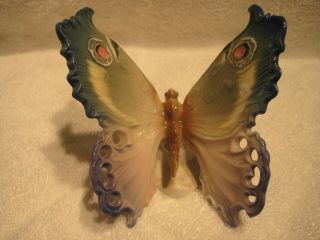 Karl Ens Volkstedt Porcelain Butterfly Figurine Germany