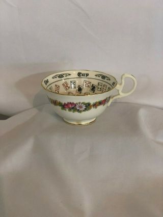 Aynsley Bone China Cup Of Knowledge Fortune Telling Teacup
