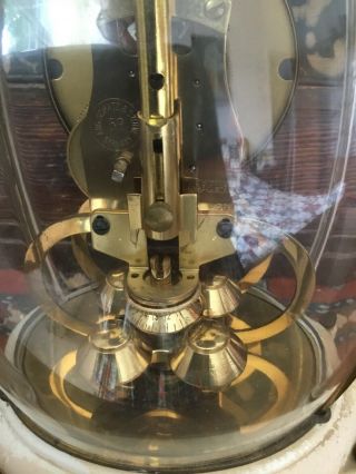 Vintage German Schatz Brass Anniversary Clock 3
