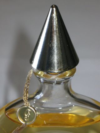 Vintage Guerlain Shalimar Perfume Bottle - Cologne 3 OZ - Open - Full 1983 2