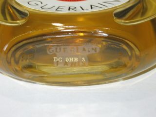 Vintage Guerlain Shalimar Perfume Bottle - Cologne 3 OZ - Open - Full 1983 8