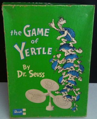 The Game Of Yertle 1960 Revell Z - 2100 Dr.  Suess Vintage