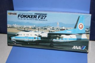Doyusha Fokker F - 27 Friendship Old Ana " Mohikan " 1/144 Japan