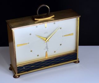 Rare Art Deco Cyma Amic Sonomatic Swiss Clock For Repair.  Weighty & Vintage