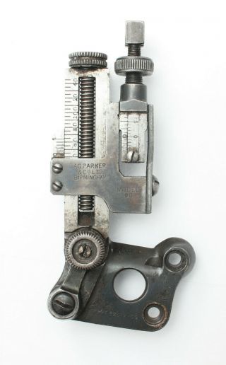 Ag Parker No.  9d With A Bsa Mounting Plate For The Long Lee