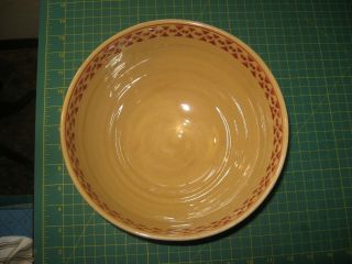NICHOLAS MOSSE IRELAND RETIRED CREEPING FLOWER 9 INCH BOWL HANDCRAFTED POTTERY 3