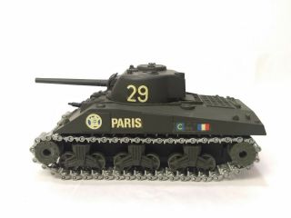 Vintage Sherman M4 - A3 Paris Tank Model by SOLIDO: A,  231 4