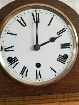 Antique Art Deco Westminster Chiming Mantel Clock 3