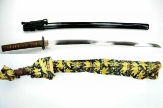 Authentic Japanese Katana Sword 420Yr Antique Samurai Nihonto,  Fine Art Smithed 3