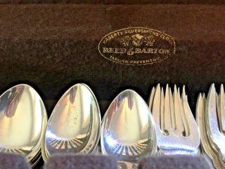 60 PC.  REED & BARTON STERLING SILVER 18th EIGHTEENTH CENTURY SET 12 Place Set 2