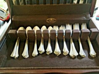 60 PC.  REED & BARTON STERLING SILVER 18th EIGHTEENTH CENTURY SET 12 Place Set 3