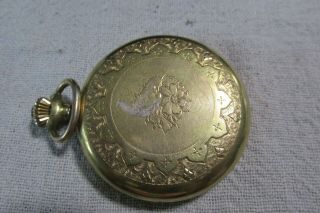 VinTaGe Arnex Pocket Watch 17 Jewels Incabloc Swiss Made Gold tone 4