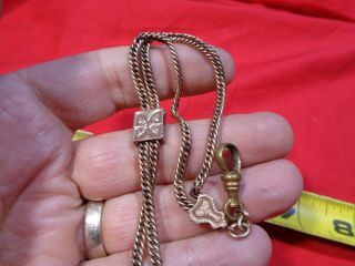 ANTIQUE POCKET WATCH CHAIN MECHANICAL PENCIL 3